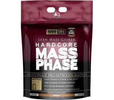  Гейнер 4 Dimension Nutrition Mass Phase Hardcore (4570 гр), фото 1 